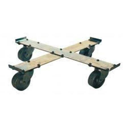 ZEELINE Lip-Type Dolly with Steel Casters for 55 gal Drum 138-S